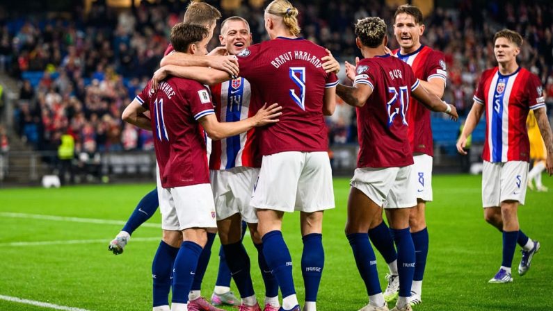 La Norvegia travolge l’Estonia 4-1 ed è vicinissima ai Mondiali, all’Italia serve un miracolo