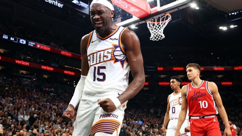 Phoenix batte i Clippers nell’unico match della notte Nba