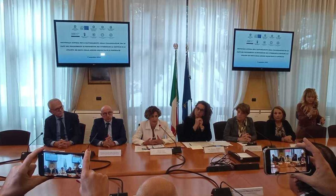 Reggio Calabria, firmato protocollo per la redditività dei beni confiscati