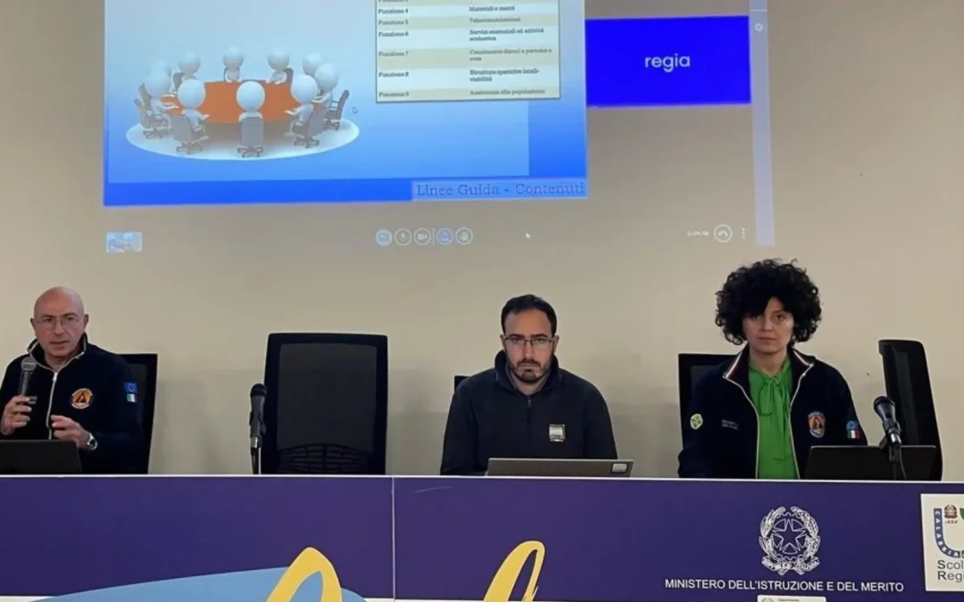 Al via la tre giorni di formazione per l’aggiornamento e la digitalizzazione dei Piani comunali di Protezione Civile
