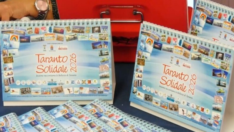 Taranto solidale, il nuovo calendario accende colori e speranza