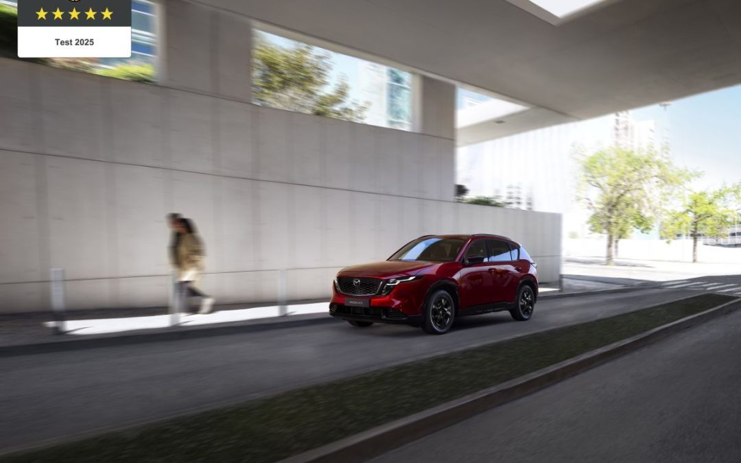 La nuova Mazda CX-5 ottiene il massimo punteggio nei test Euro NCAP