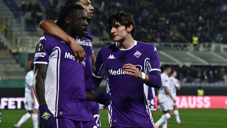 Kean e Gudmundsson, la Fiorentina si rialza e batte 2-1 la Dinamo Kiev