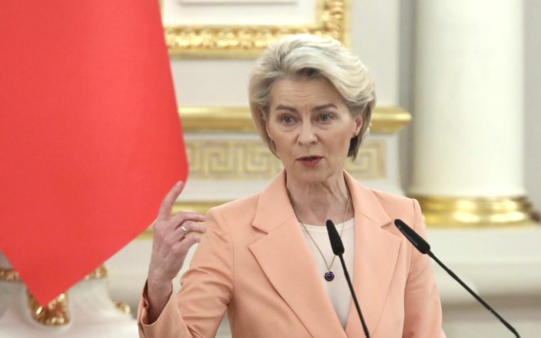 Von der Leyen “Per l’Ucraina serve una pace giusta e duratura”