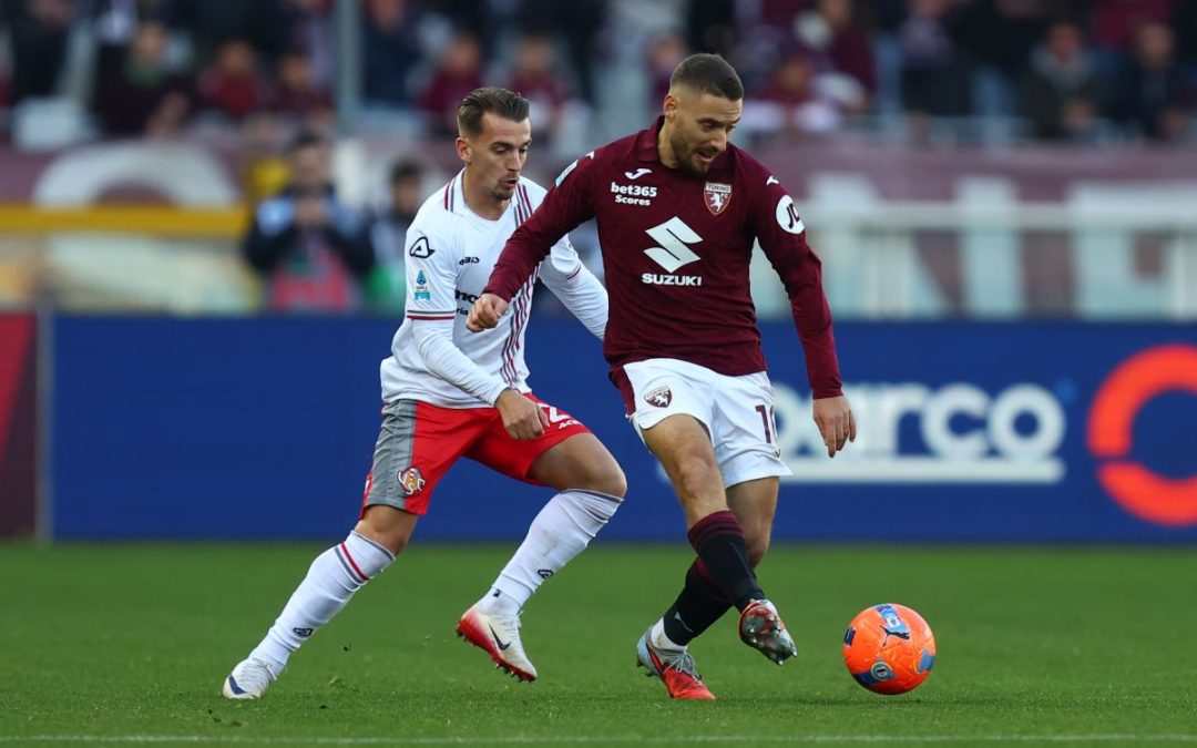 Vlasic manda ko la Cremonese e rilancia il Torino