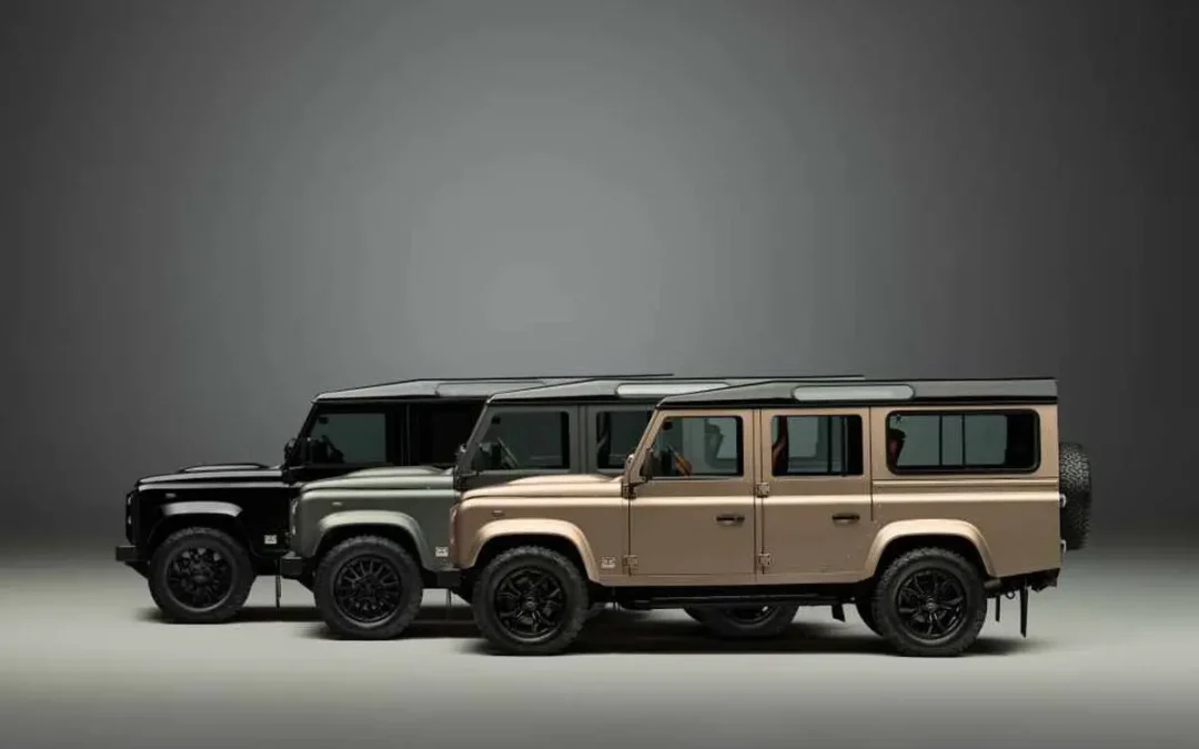 La Classic Defender V8 disponibile con i colori della OCTA
