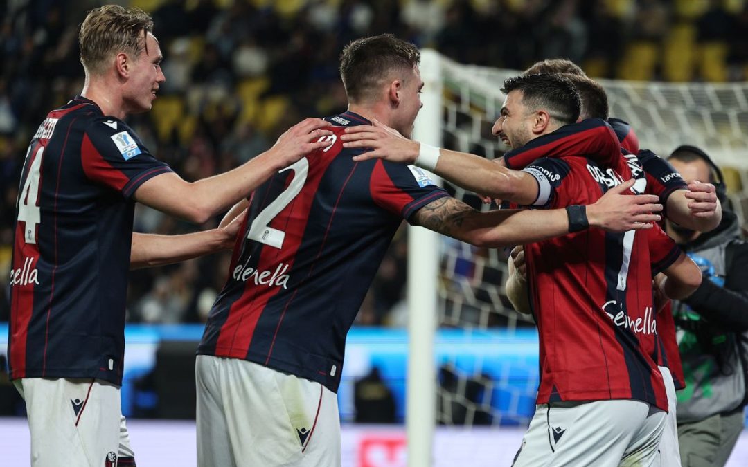 Il Bologna batte l’Inter ai rigori e raggiunge il Napoli in finale di Supercoppa Italiana