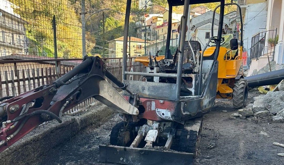 Lamezia, atto intimidatorio contro i lavori nel rione San Teodoro