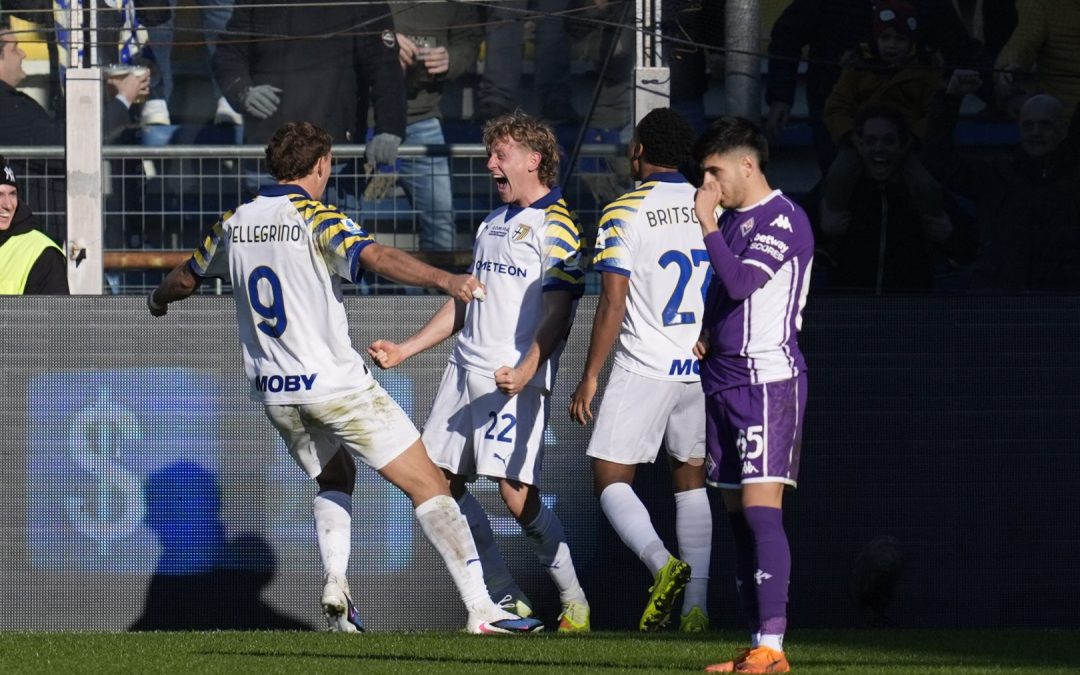 Il Parma vince, la Fiorentina è sempre più nei guai: decide Sorensen