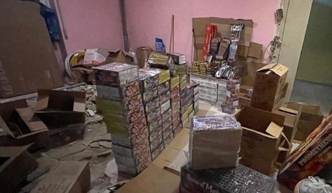 Corigliano-Rossano, sequestrata una tonnellata di fuochi d’artificio