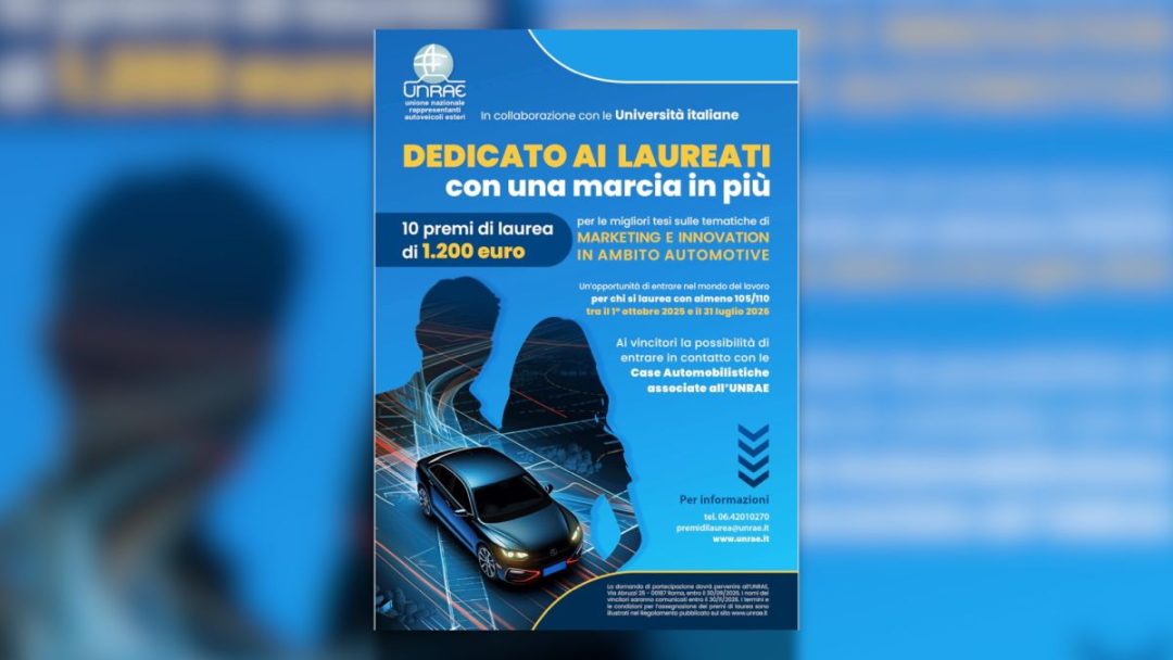 Unrae, 25esima edizione dei premi di laurea: assegnati 5 riconoscimenti