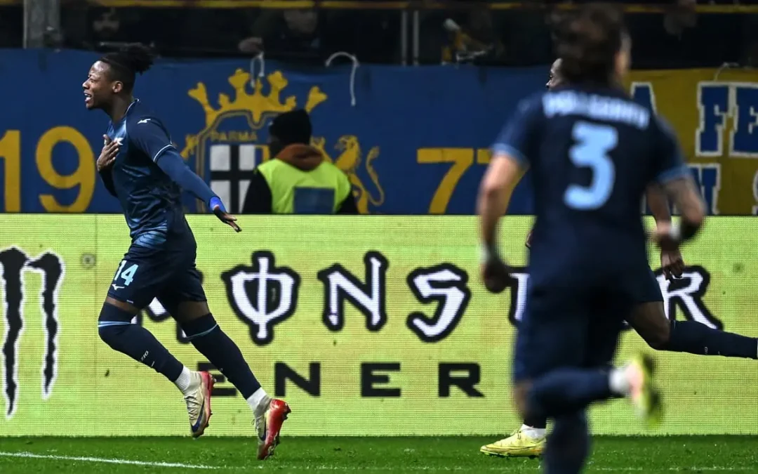 La Lazio vince a Parma in nove contro undici, Noslin decisivo al Tardini