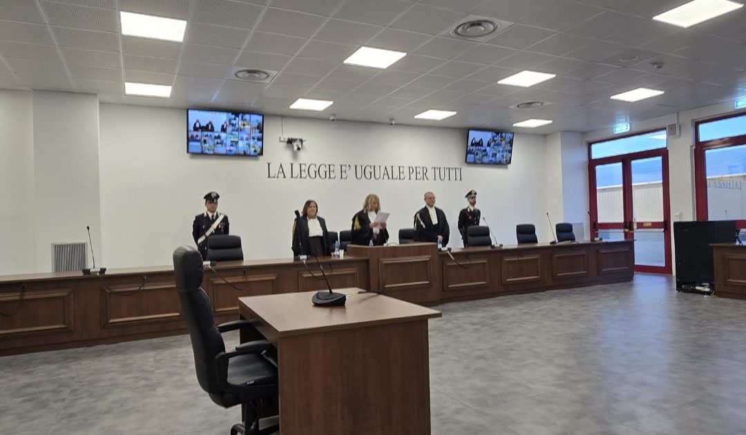 La lettura delle sentenza da parte dei giudici