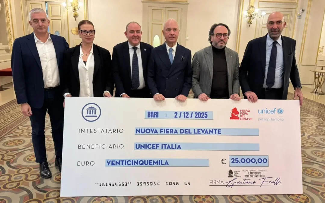Fiera del Levante e Unicef unite per i bambini