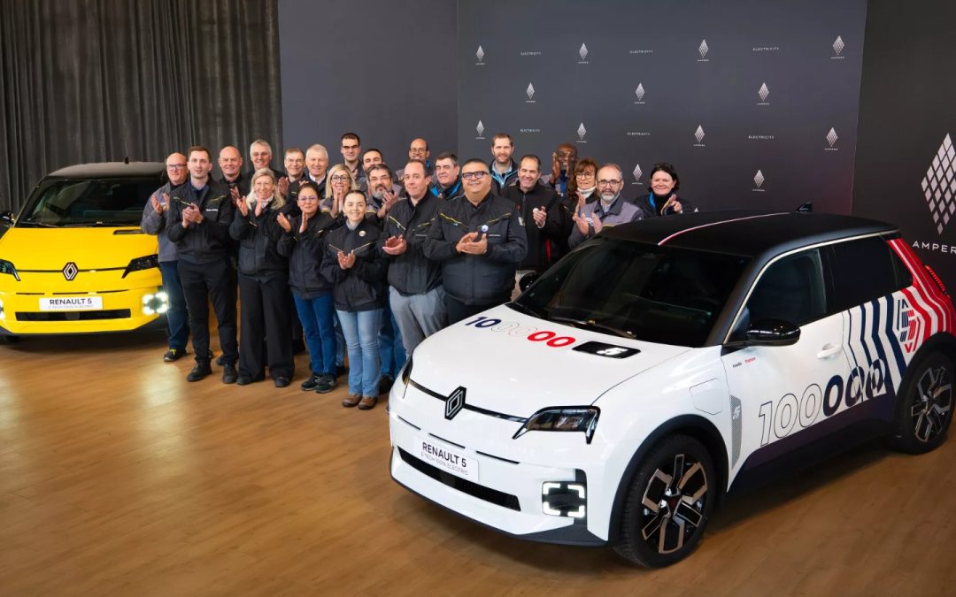 100 mila Renault 5 E-Tech Eletric prodotte a Douai