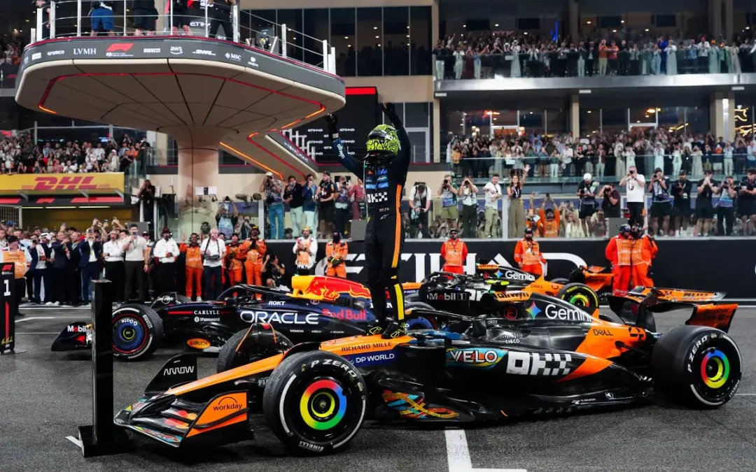 F1, Lando Norris è campione del mondo. A Verstappen non basta la vittoria del Gp di Abu Dhabi