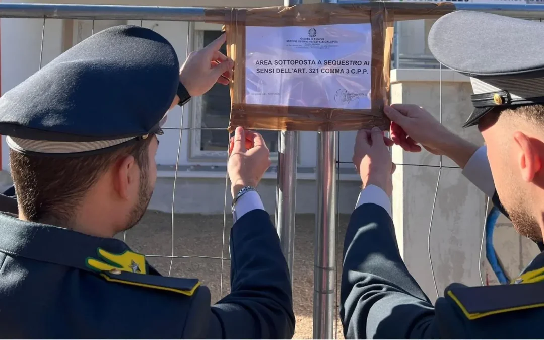 Abusivismo edilizio nella costa Salentina, sequestrato un complesso immobiliare