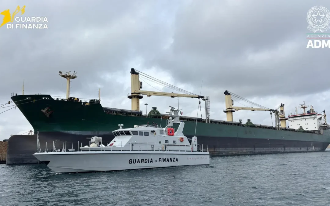 Brindisi, sequestrata nave per violazione delle sanzioni Ue contro la Russia