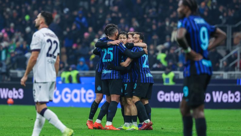 Tris nerazzurro a San Siro, Inter batte Bologna 3-1