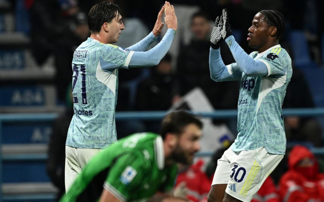 La Juventus ritrova il sorriso, Sassuolo battuto 3-0 al Mapei