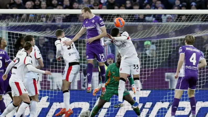 Nkunku salva il Milan e beffa la Fiorentina al 90°, al Franchi finisce 1-1