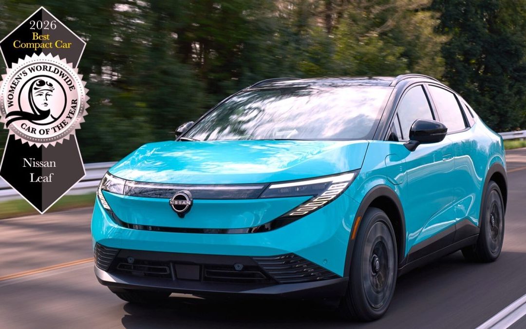 Nissan Leaf migliore auto compatta al mondo per Women’s Worldwide Car of the Year