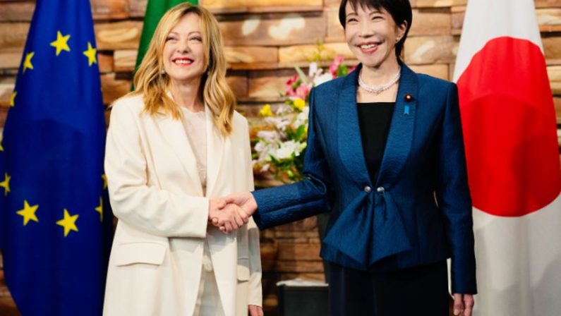 Meloni “Insieme al Giappone possiamo fare la differenza”