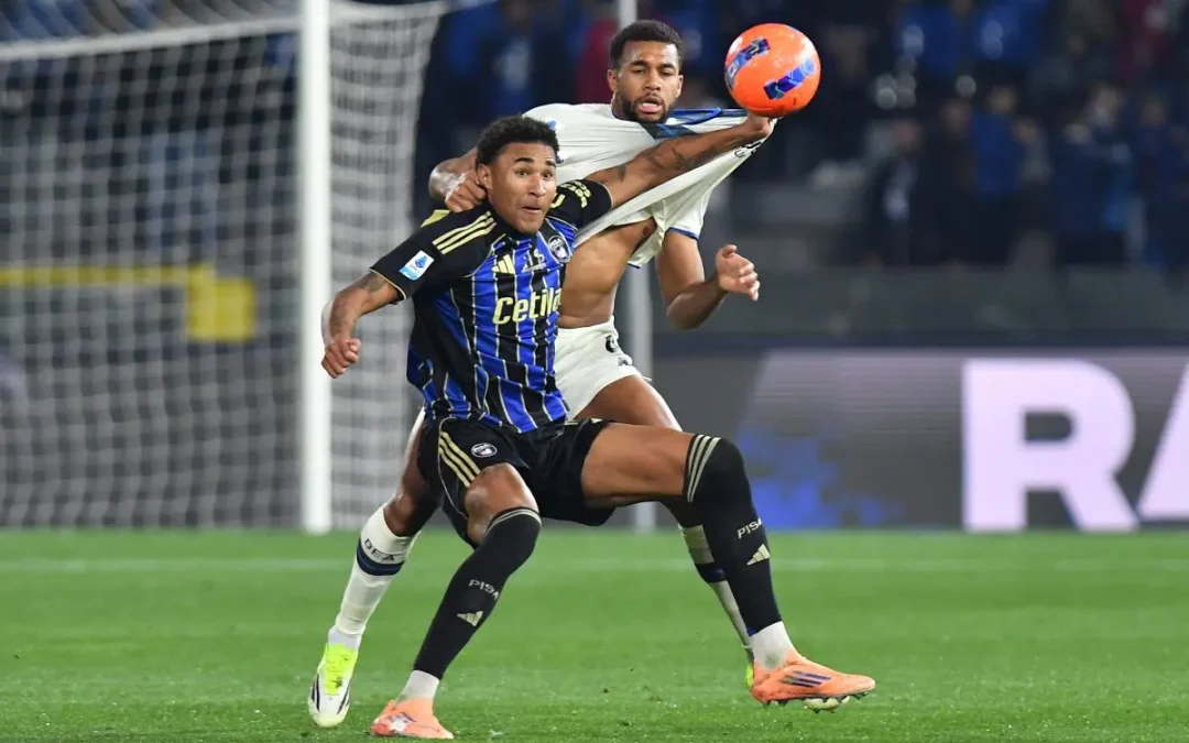 Pisa-Atalanta 1-1, il neo toscano Durosinmi risponde a Krstovic