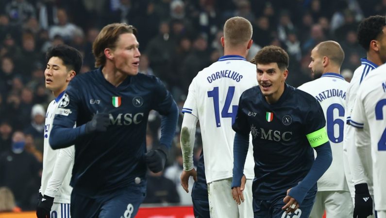 McTominay non basta, in Danimarca il Copenaghen ferma il Napoli sull’1-1