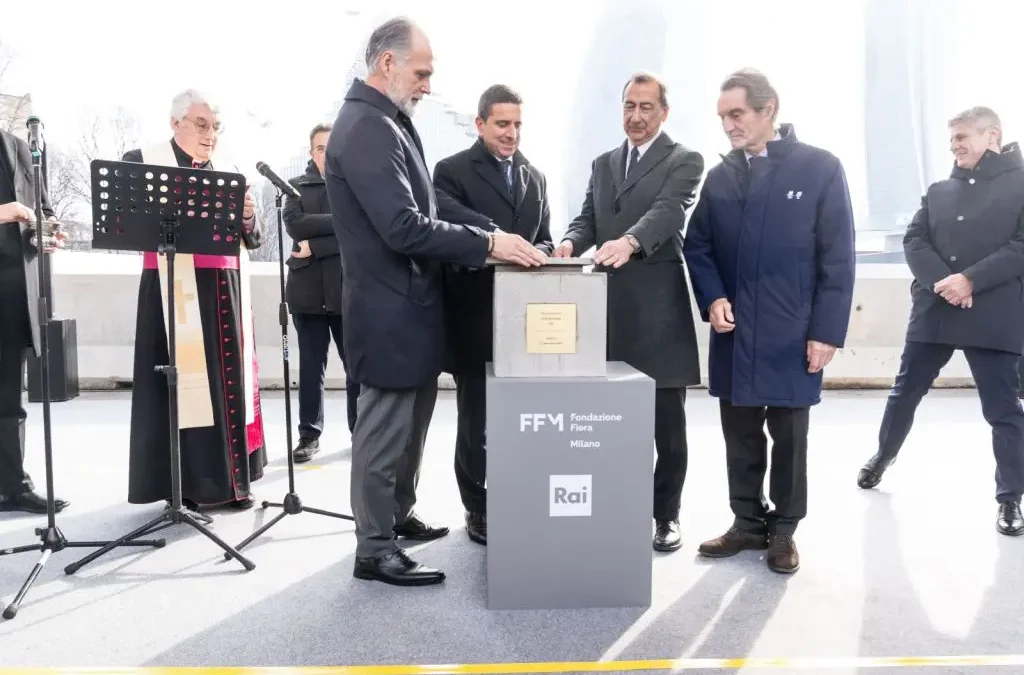 Milano, inaugurato in Fiera il cantiere del nuovo centro di produzione RAI