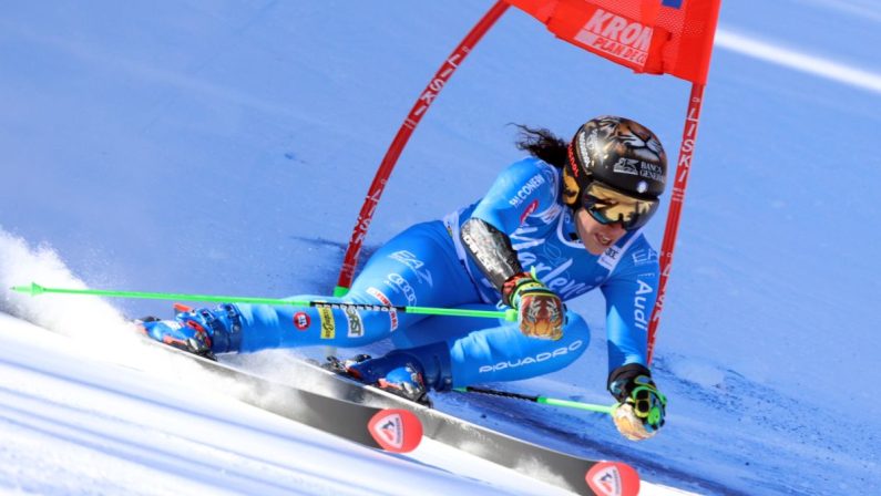 Strabiliante Brignone al rientro, è sesta nel gigante di Kronplatz. Vince l’austriaca Scheib