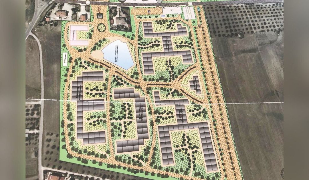 Il progetto della fabbrica-giardino che dovrà essere realizzato a La Martella