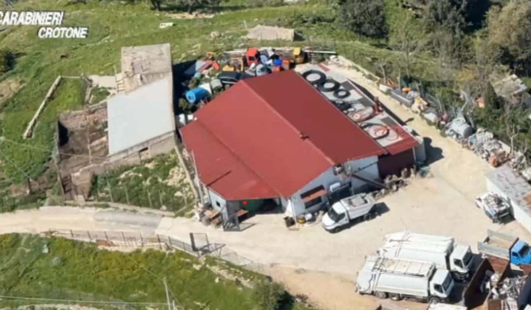 I rifiuti sequestrati