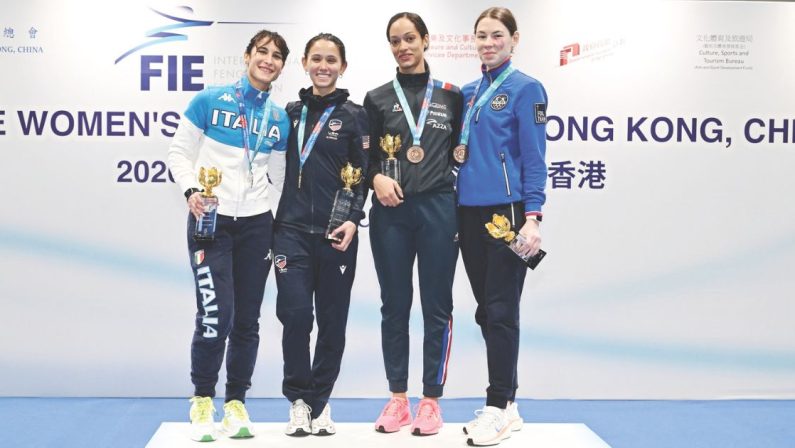 Fioretto, argento per la potentina Francesca Palumbo, impresa a Hong Kong
