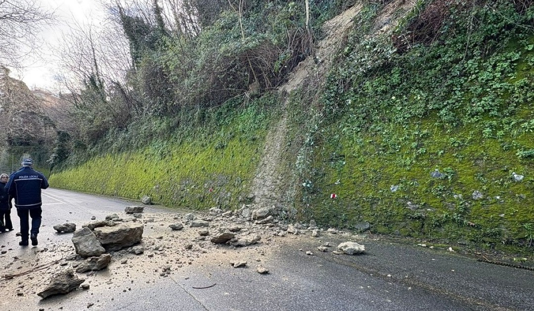 La frana di via Petrarca a Cosenza