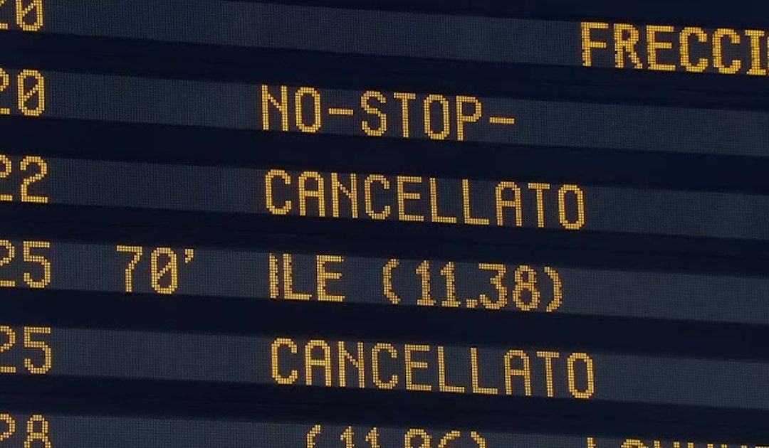 Quando il ritardo si fa cronico. Il 2025 nero delle Frecce calabresi