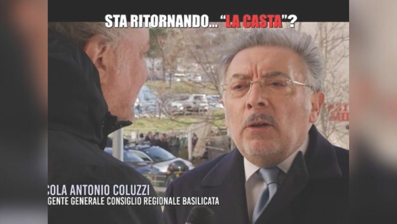 Basilicata, mini vitalizi, le Iene riaccendono il caso