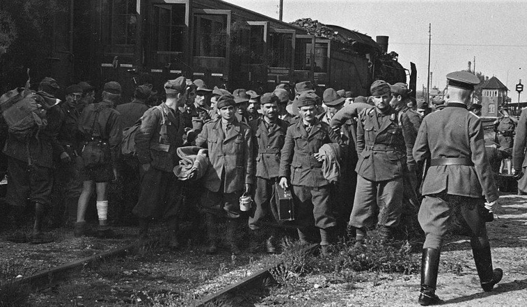 Un gruppo di Internati militari italiani (foto d&amp;#039;archivio)