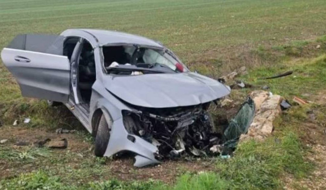 L'auto incidentata