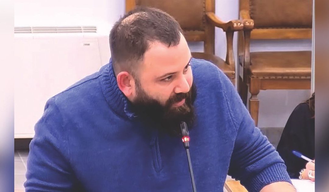 Il consigliere comunale Luca Colucci