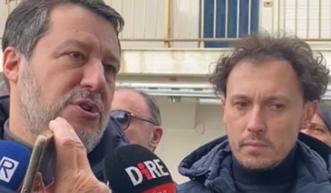 Matteo Salvini a Bova Marina