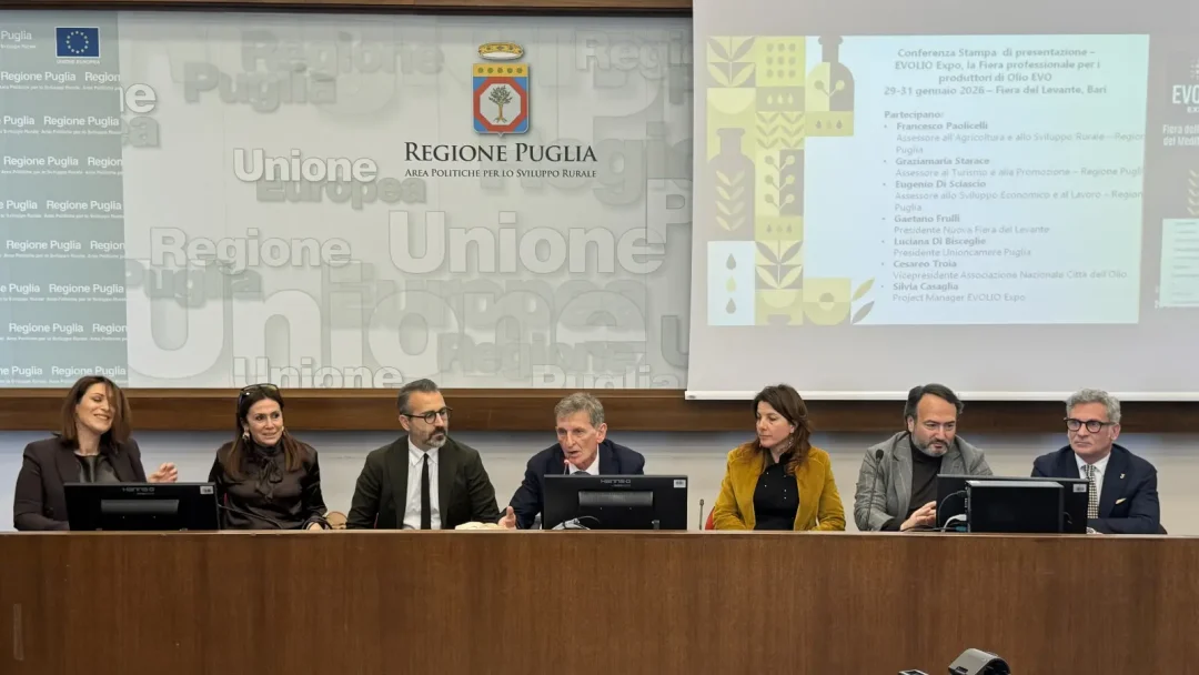 Evolio Expo 2026, al via a Bari la Fiera dedicata alla filiera olivicola-olearia