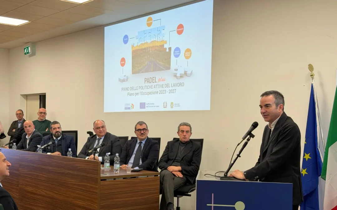 Presentato “PADEL Plus”, il nuovo Piano regionale delle politiche attive del lavoro