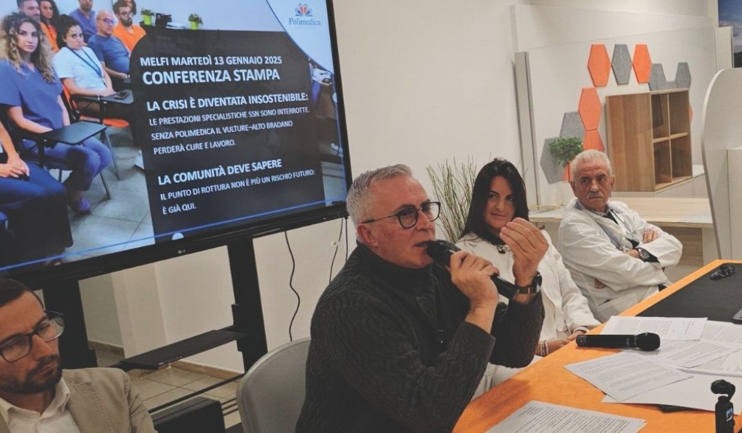 Alcuni momenti della conferenza di Polimedica Melfi