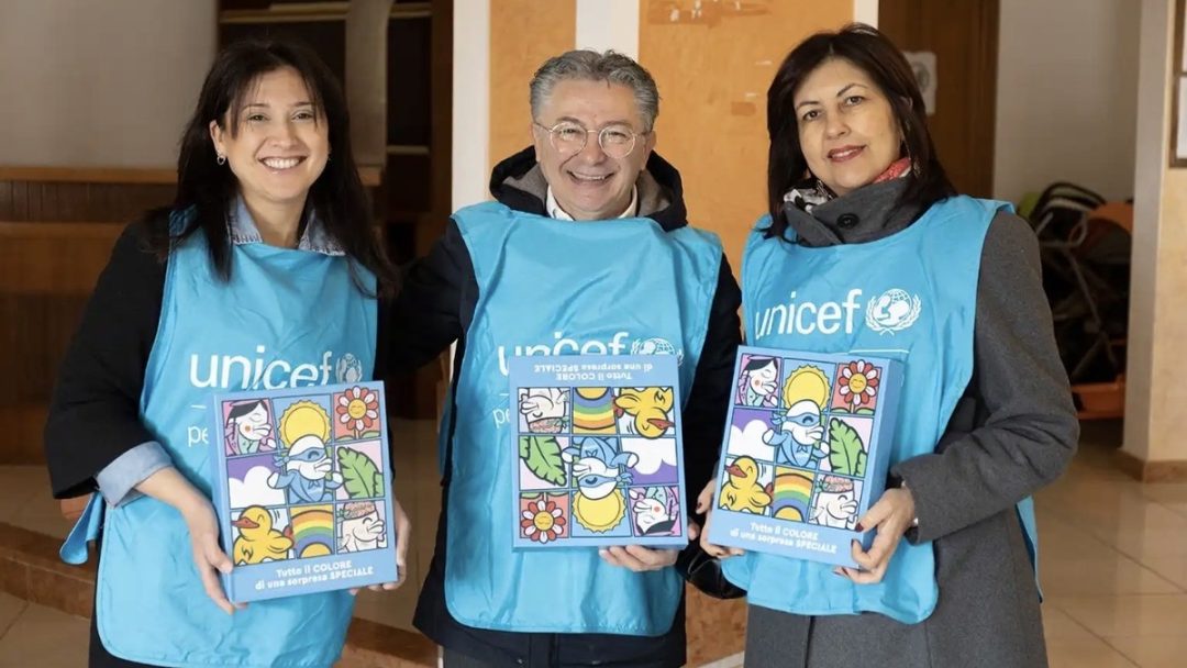 L’Unicef fa visita ai bambini ospiti del centro di accoglienza di Nicotera