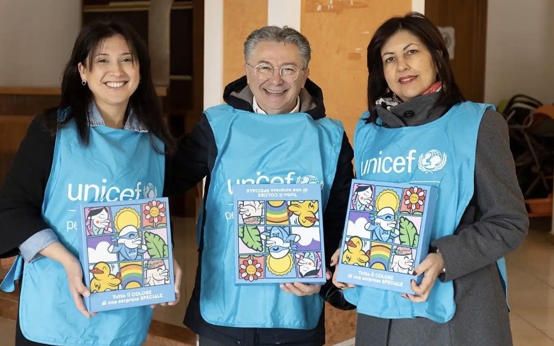 L’Unicef fa visita ai bambini ospiti del centro di accoglienza di Nicotera