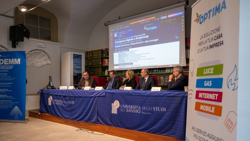 All’Università di Benevento un focus sulla transizione ambientale e digitale