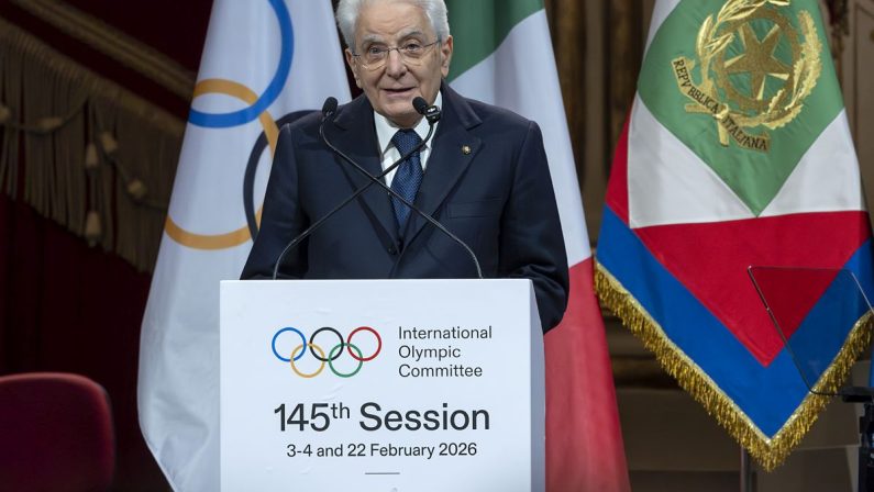 Mattarella “Sport è incontro in pace, la tregua olimpica sia rispettata ovunque”