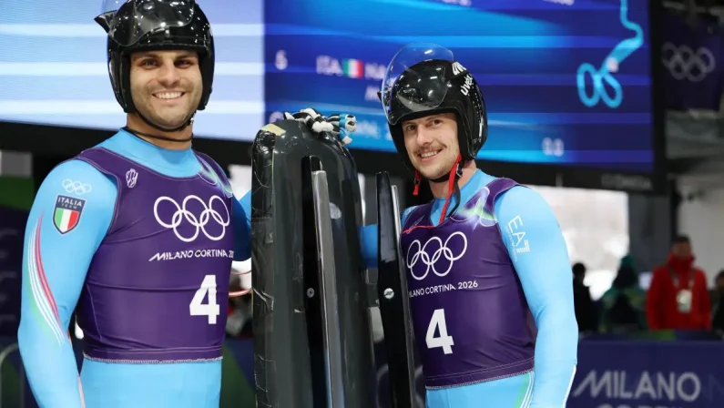 Altro oro Italia dallo slittino col doppio maschile Rieder-Kainzwaldner