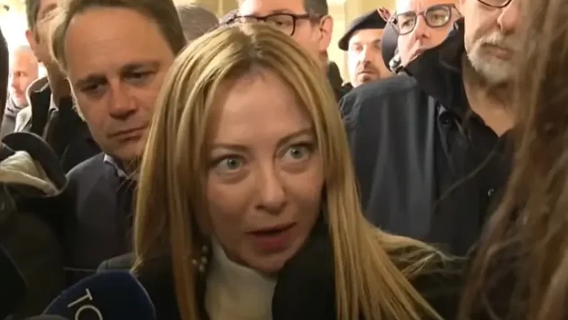 Meloni “Mercoledì il decreto per Niscemi e le zone colpite dal ciclone Harry”